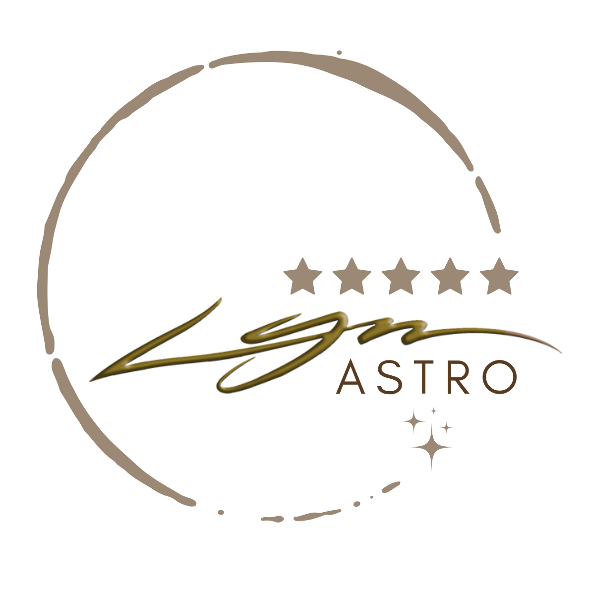 Lyn Astro Logo 5 stars