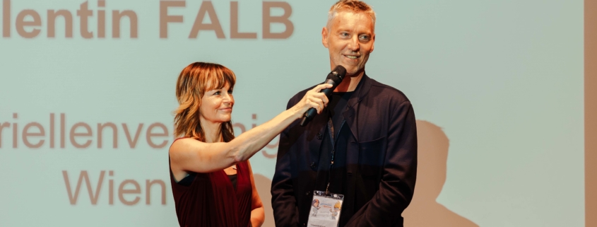 Leonardino Contest 2024 im BiWi Evelyn Vysher mit Roland Schojer